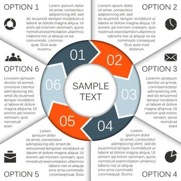 Modern vector template for your business project Stock Illustration