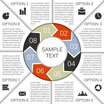Modern vector template for your business project Stock Illustration