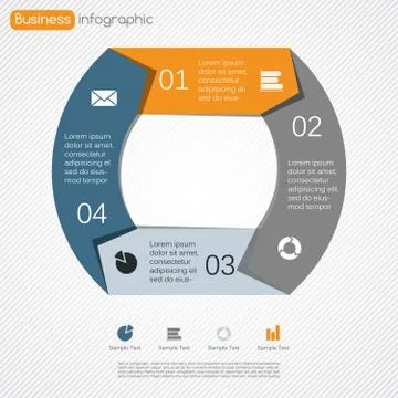 Modern vector template for your business project Stock Illustration