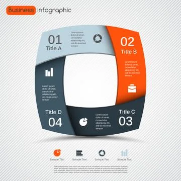 Modern vector template for your business project Stock Illustration