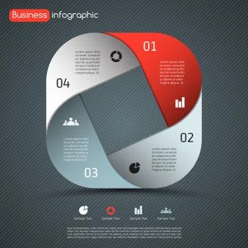 Modern vector template for your business project Stock Illustration