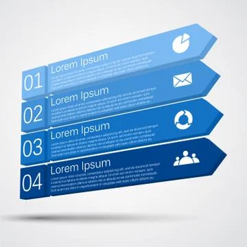 Modern vector template for your business project Stock Illustration