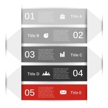 Modern vector template for your business project Stock Illustration
