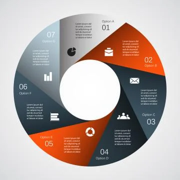Modern vector template for your business project Stock Illustration