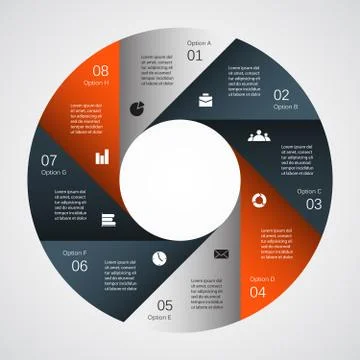 Modern vector template for your business project Stock Illustration