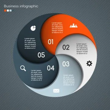 Modern vector template for your business project Stock Illustration