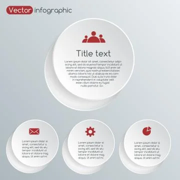 Modern vector template for your business project Stock Illustration
