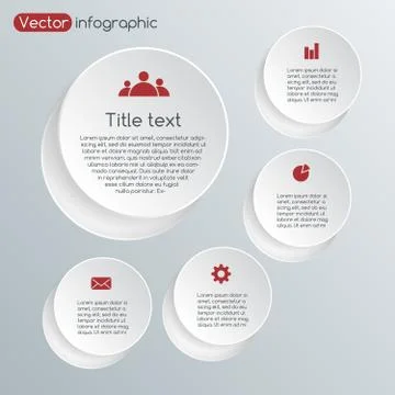 Modern vector template for your business project Stock Illustration
