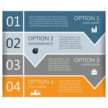 Modern vector template for your business project Stock Illustration