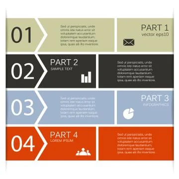 Modern vector template for your business project Stock Illustration
