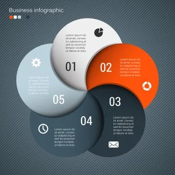 Modern vector template for your business project Stock Illustration