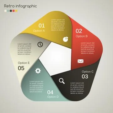 Modern vector template for your business project Stock Illustration