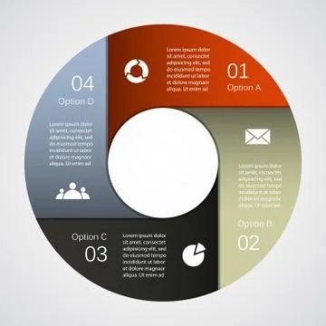 Modern vector template for your business project Illustrazione stock