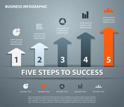 Modern vector template for your business project Illustrazione stock