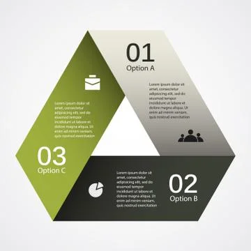 Modern vector template for your business project Stock Illustration