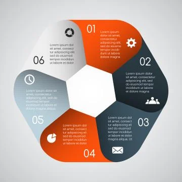 Modern vector template for your business project Stock Illustration
