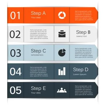 Modern vector template for your business project Stock Illustration