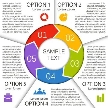 Modern vector template for your business project Stock Illustration