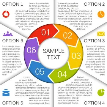 Modern vector template for your business project Stock Illustration