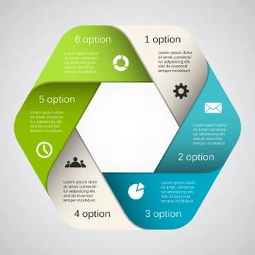 Modern vector template for your business project Stock Illustration