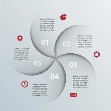 Modern vector template for your business project Stock Illustration