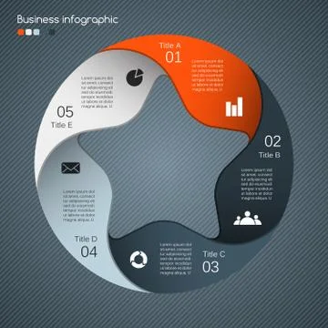 Modern vector template for your business project Stock Illustration