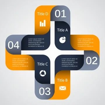 Modern vector template for your medical project Stock Illustration