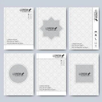 Modern vector templates for brochure, flyer, cover magazine or report . Business Stock Illustration