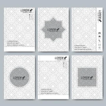 Modern vector templates for brochure, flyer, cover magazine or report . Business Stock Illustration