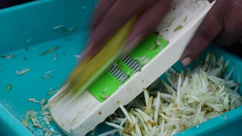 Modern Vegetable Preparation Stock-Footage 326330366