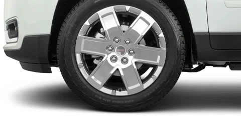 Modern vehicle close up compilationSummit White 2017 GMC Acadia Limited  Limited Stock Footage 159587807
