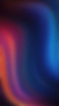 Modern vertical background with vibrant blue purple and orange grainy aesth.. Stock Illustration