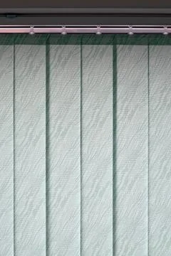 Modern vertical blinds on the window Stock Photos