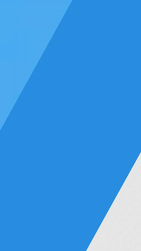 Modern vertical transitions pack, sleek dynamic blue, 4k alpha png Video stock 305796095