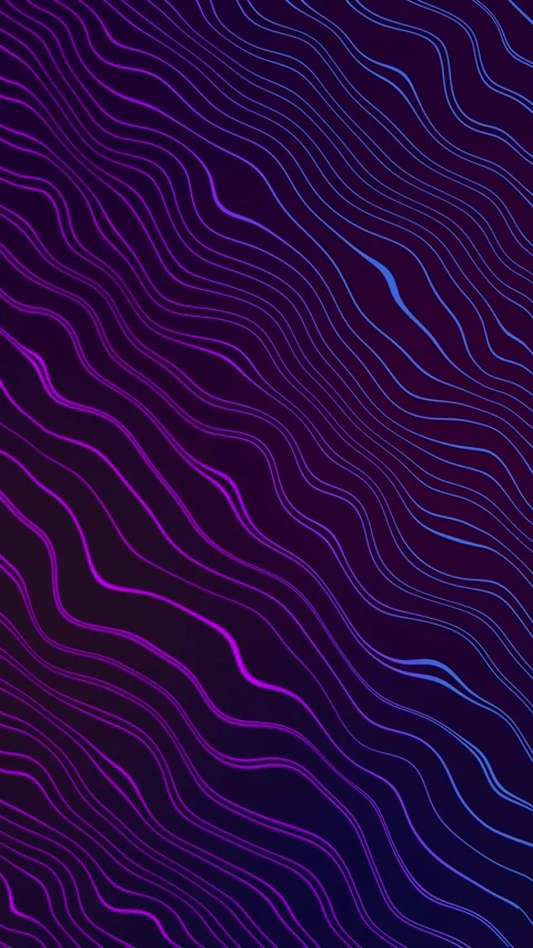 Modern Vertical wavy flow of Lines Background seamless loop Stock Footage 276709710