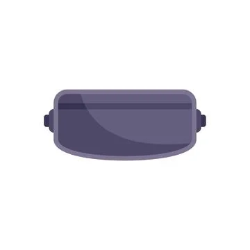 Modern virtual reality headset delivering immersive experience Stock Illustration