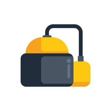 Modern virtual reality headset simulating diving experience Stock Illustration