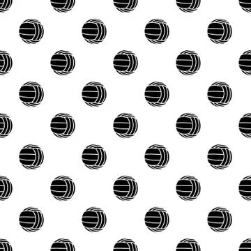 Modern volleyball pattern vector seamless 스톡 일러스트