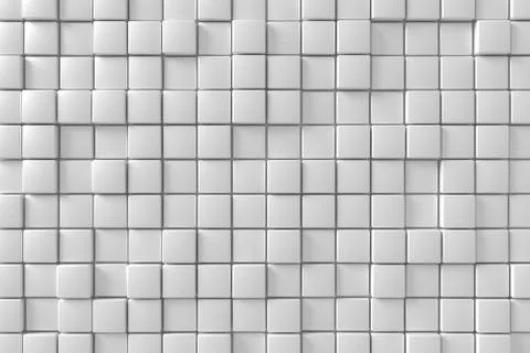 Modern wall. 3D rendering. Stock Illustration