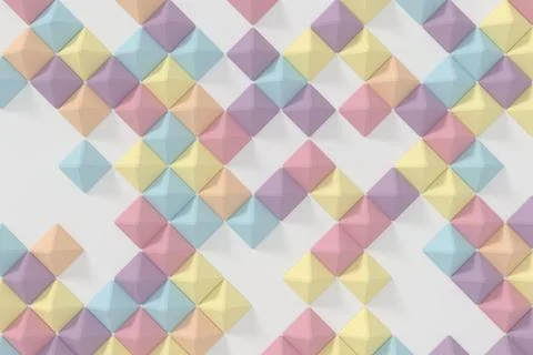 Modern wall. 3D rendering. イラスト素材