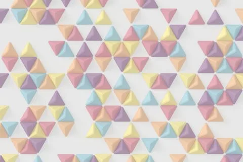 Modern wall. 3D rendering. Stock Illustration