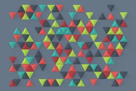 Modern wall. 3D rendering. Illustrazione stock