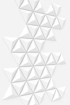 Modern wall. 3D rendering. Stock Illustration