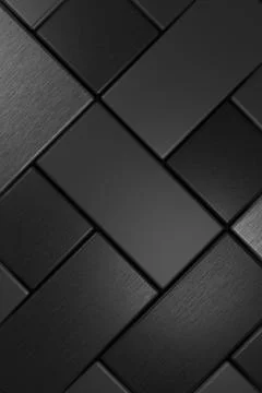 Modern wall. 3D rendering. Stock Illustration