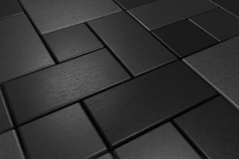 Modern wall. 3D rendering. Stock Illustration