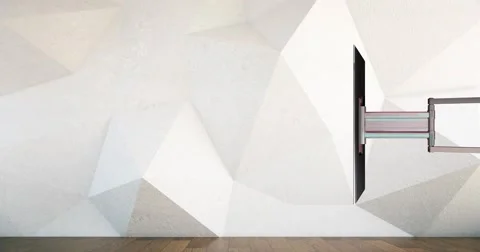 Modern Wall News Background Loop Stock Footage 64536299