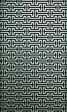 Modern wall pattern on light blue brick Stock Photos