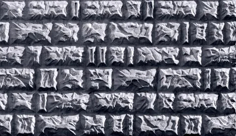 The modern wall Stock Photos