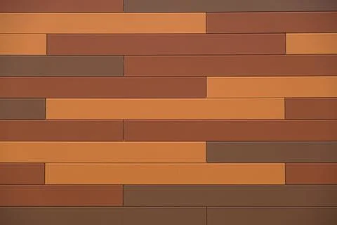 Modern wall surface in different brown tones Stock Photos