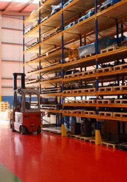 Modern warehouse Stock Photos